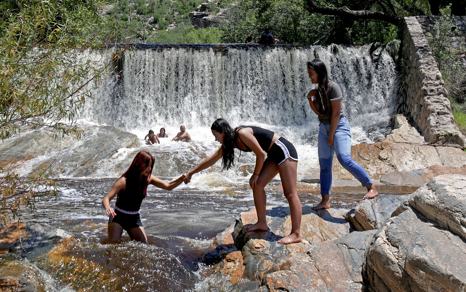 Fun in the monsoon runoff